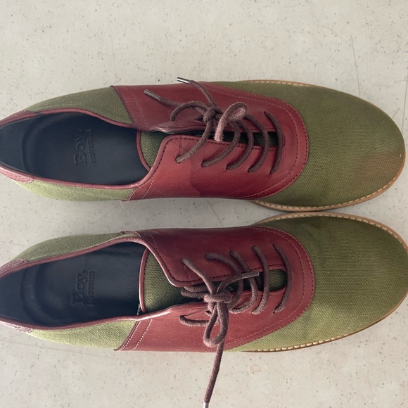Boy. Band of Outsiders Saddle Shoes (Maroon / Green) - EU39 - Picture 3 of 4